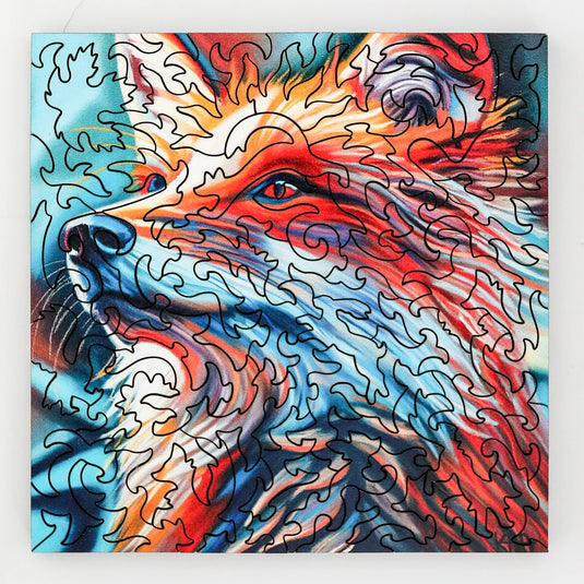 Rising Sun by Kourtney Hope 68 Piece Wooden Jigsaw Puzzle by Stumpcraft