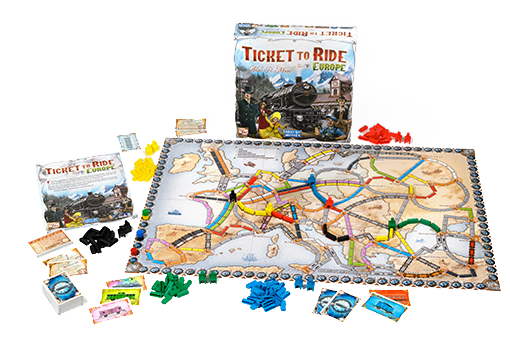 Ticket To Ride: Europe Board Game by Days Of Wonder