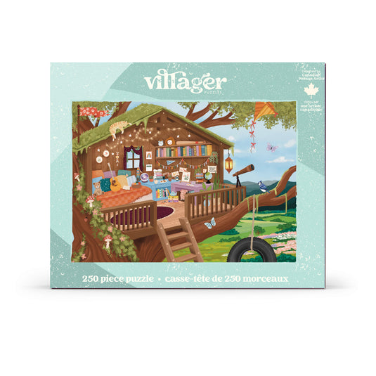 Treetop Hideout 250 Piece Jigsaw Puzzle by Villager Puzzles