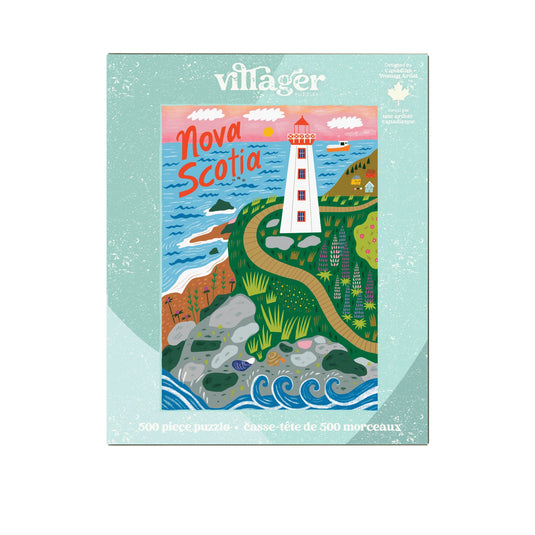 Nova Scotia Shores | 500-Piece Puzzle for Adults | Designed in Canada by Alysha Dawn Puopolo - 2