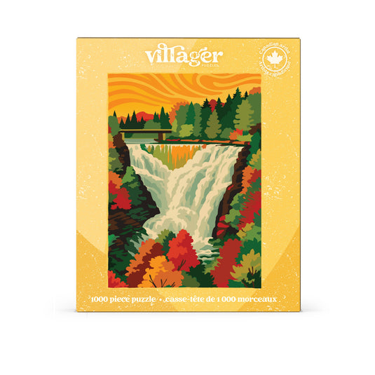 Autumn Cascade 1000 Piece Puzzle by Villager Puzzles