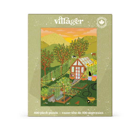 Hobby Farm 500 Piece Puzzle by Villager Puzzles