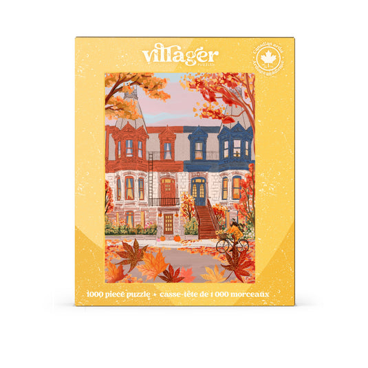 Touring Montreal 1000 Piece Puzzle by Villager Puzzles