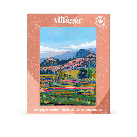 Wine Country 500 Piece Puzzle by Villager Puzzles