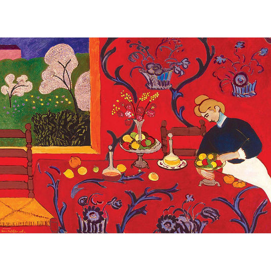 Harmony in Red by Matisse 1000 Piece Jigsaw Puzzle by Eurographics - 2