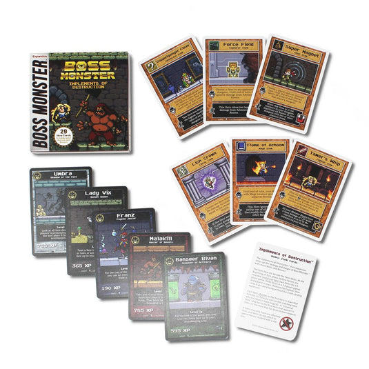 Boss Monster: Implements of Destruction Card Game Expansion by Brotherwise Games