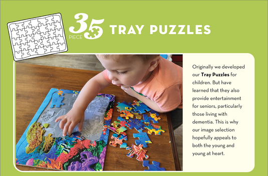 World Map 35 Piece Tray Jigsaw Puzzle by Cobble Hill - 2