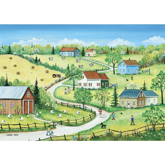 Mark - Country Summer 500 Piece Jigsaw Puzzle by Pbi Puzzle - 1