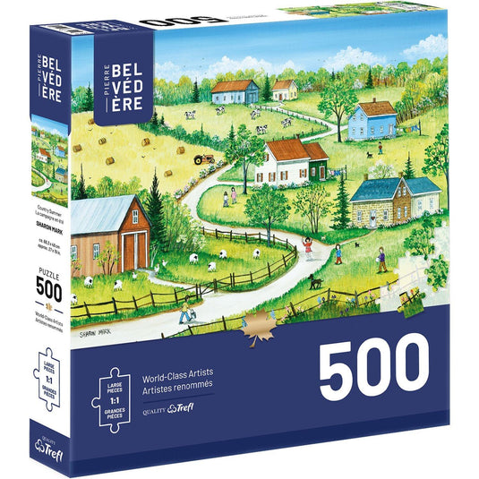 Mark - Country Summer 500 Piece Jigsaw Puzzle by Pbi Puzzle - 2