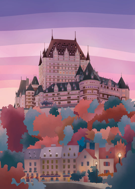 Quebec City 500 Piece Puzzle by Villager Puzzles