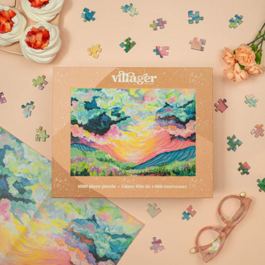 Daybreak 1000 Piece Jigsaw Puzzle by Villager Puzzles - 3