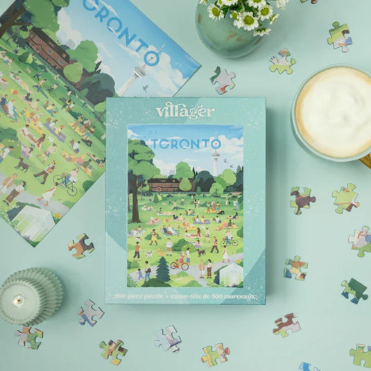 The Six in the Sun 500 Piece Jigsaw Puzzle by Villager Puzzles - 3