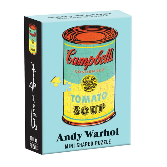 Campbell's Soup 100 Piece Shaped Jigsaw Puzzle by Galison - 1