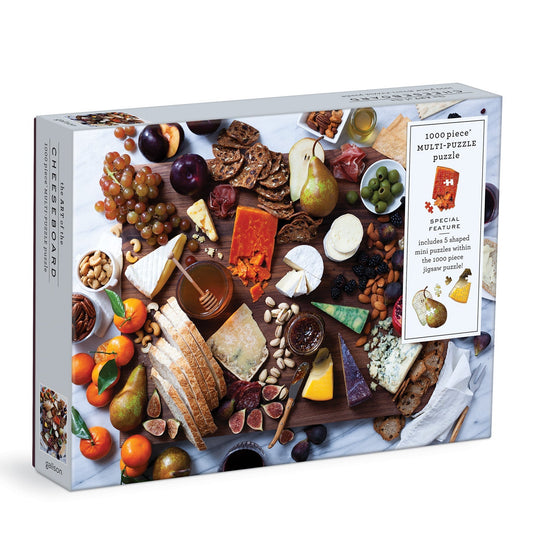Art of the Cheeseboard 1000 Piece Jigsaw Puzzle by Galison - 1