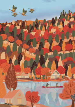 Changing Seasons 1000 Piece Puzzle by Villager Puzzles