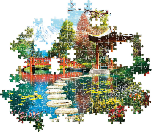 Fuji Garden 1000 Piece Jigsaw Puzzle by Clementoni Puzzles - 4