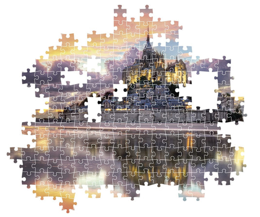Magnificent Mount Saint-Michel 1000 Piece Jigsaw Puzzle by Clementoni Puzzles - 5