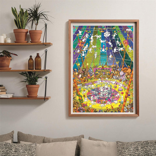 Mordillo: The Show 1000 Piece Jigsaw Puzzle by Clementoni Puzzles - 4