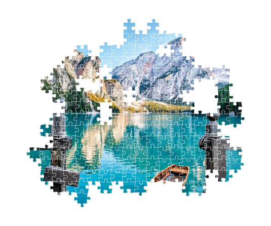 Braies Lake 500 Piece Jigsaw Puzzle by Clementoni Puzzles - 5