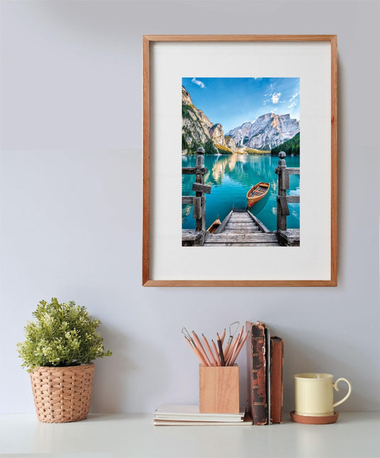 Braies Lake 500 Piece Jigsaw Puzzle by Clementoni Puzzles - 6