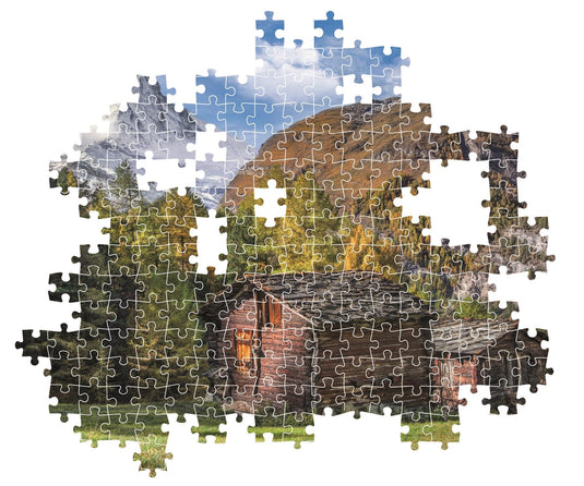 Charming Matterhorn 500 Piece Jigsaw Puzzle by Clementoni Puzzles - 3