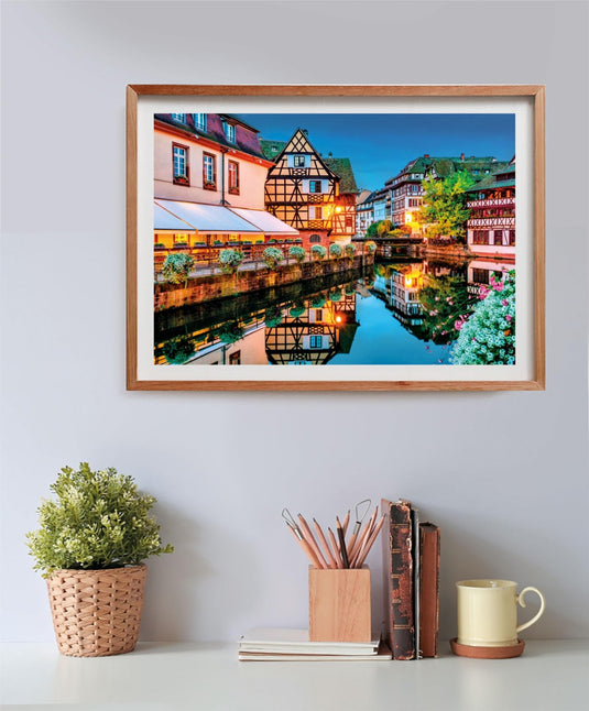Strasbourg Old Town 500 Piece Jigsaw Puzzle by Clementoni Puzzles - 6