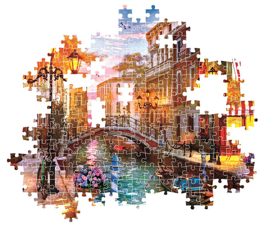 Sunset Over Venice 500 Piece Jigsaw Puzzle by Clementoni Puzzles - 3