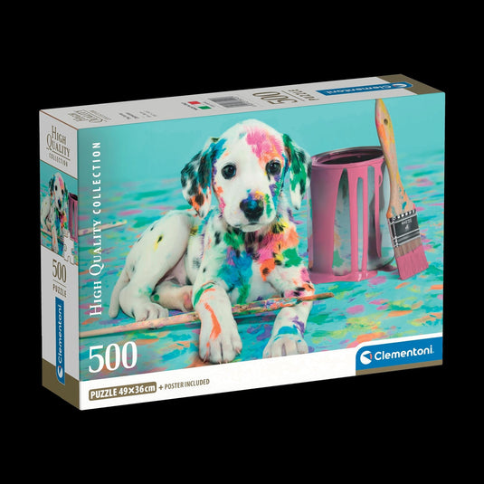 The Funny Dalmatian 500 Piece Jigsaw Puzzle by Clementoni Puzzles - 2