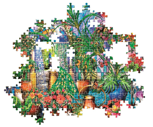 The Greenhouse Caretakers 500 Piece Jigsaw Puzzle by Clementoni Puzzles - 3
