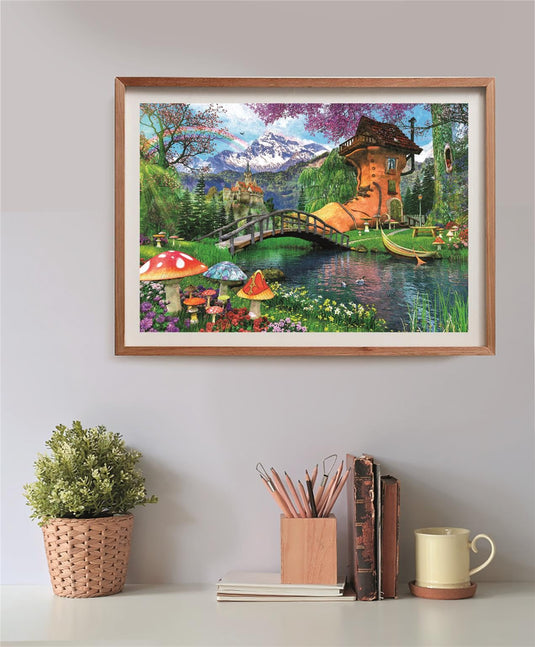 The Old Shoe House 500 Piece Jigsaw Puzzle by Clementoni Puzzles - 4