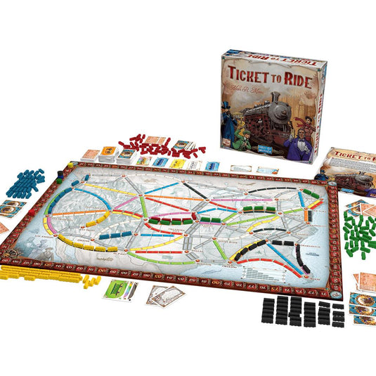 Ticket To Ride Board Game by Days Of Wonder