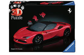 Ferrari SF 90 Stradale 108 Piece 3D Puzzle by Ravensburger - 1