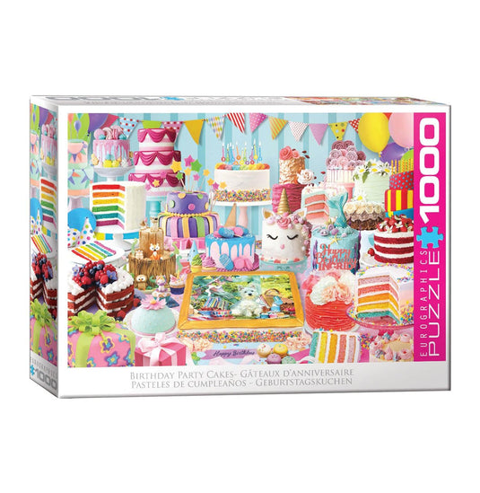 Birthday Cake Party 1000 Piece Jigsaw Puzzle by Eurographics - 1