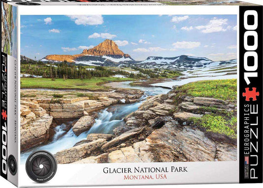 Glacier National Park 1000 Piece Jigsaw Puzzle by Eurographics - 1