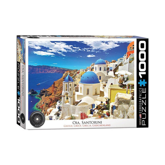 Oia - Santorini - Greece 1000 Piece Jigsaw Puzzle by Eurographics - 1