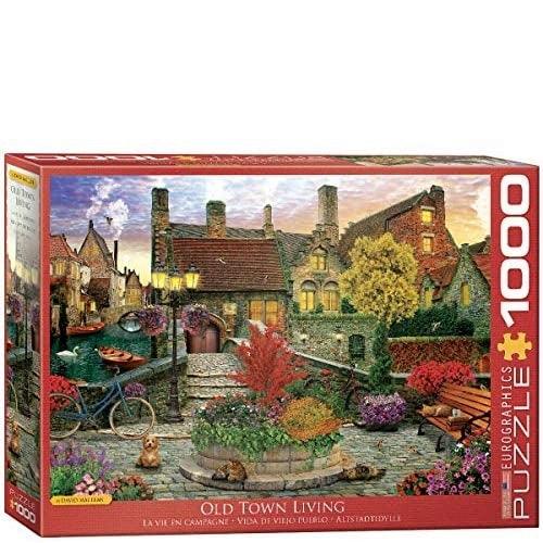Old Town by David McLean 1000 Piece Jigsaw Puzzle by Eurographics - 1