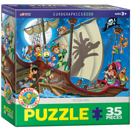 Peter Pan 35 Piece Jigsaw Puzzle by Eurographics - 1
