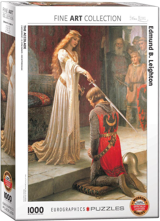 The Accolade by Leighton 1000 Piece Jigsaw Puzzle by Eurographics - 1