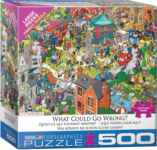 What Could go Wrong? 500 Piece Jigsaw Puzzle by Eurographics - 1