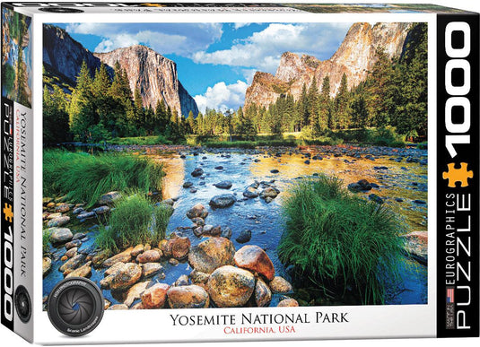 Yosemite National Park 1000 Piece Jigsaw Puzzle by Eurographics - 1