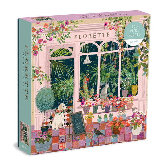 Florette 500 Piece Jigsaw Puzzle by Galison - 1