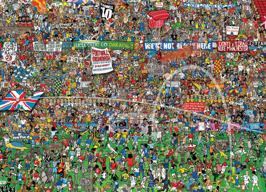 Football History: Mishmash (Special Edition) 3000 Piece Jigsaw Puzzle by Heye - 2