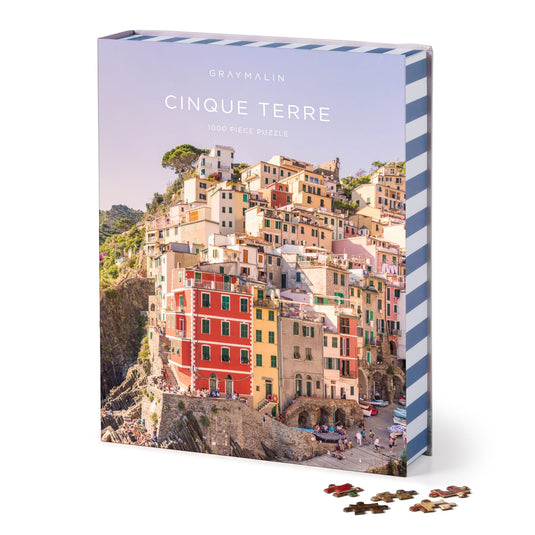 Cinque Terre 1000 Piece Jigsaw Puzzle by Galison - 1