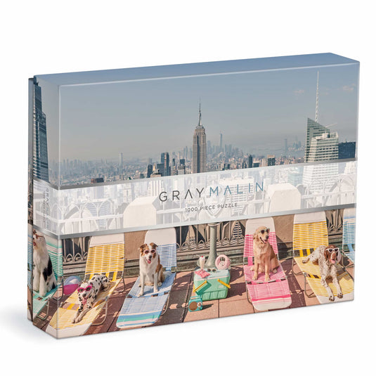 The Dogs of New York City 1000 Piece Jigsaw Puzzle by Galison - 1