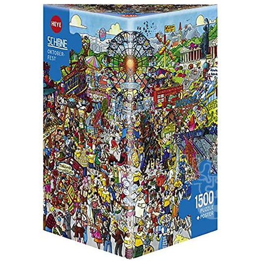 Oktoberfest 1500 Piece Jigsaw Puzzle by Heye - 1