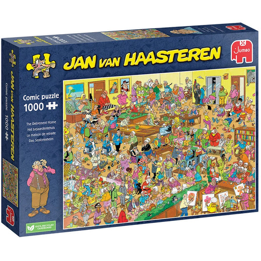 The Retirement Home 1000 Piece Jigsaw Puzzle by Jumbo