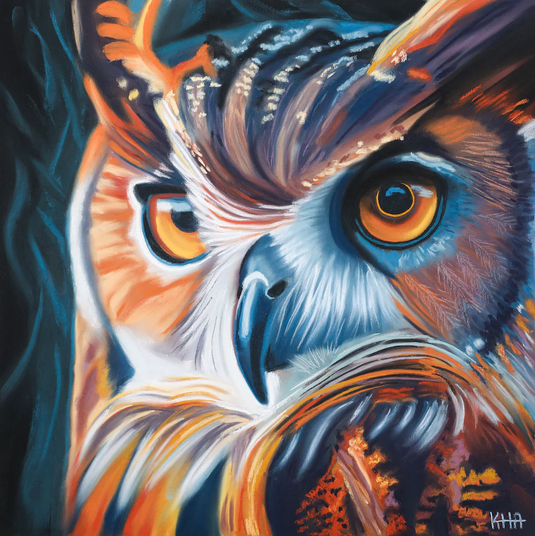 Woodland Watcher by Kourtney Hope 60 Piece Wooden Jigsaw Puzzle by StumpCraft