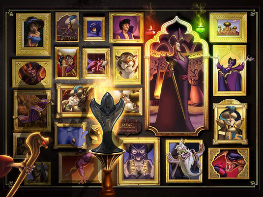 Disney Villainous: Jafar 1000 Piece Jigsaw Puzzle by Ravensburger - 1