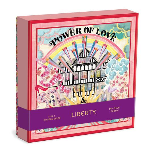 Power of Love 500 Piece Shaped Jigsaw Puzzle by Galison - 1