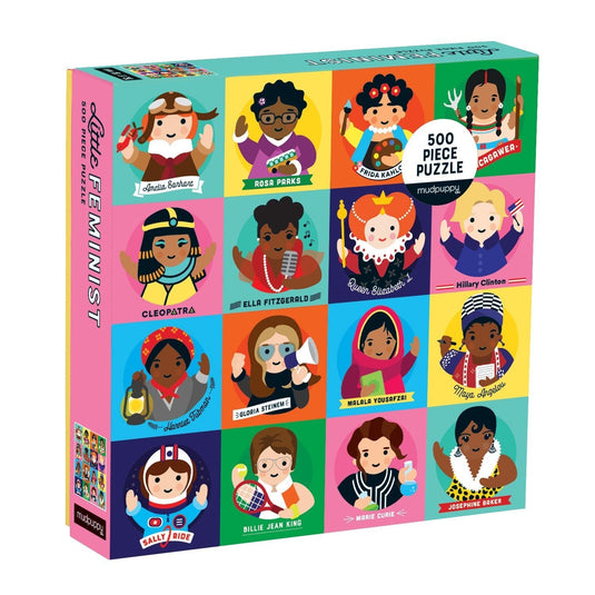 Little Feminist 500 Piece Family Puzzle by Galison - 1